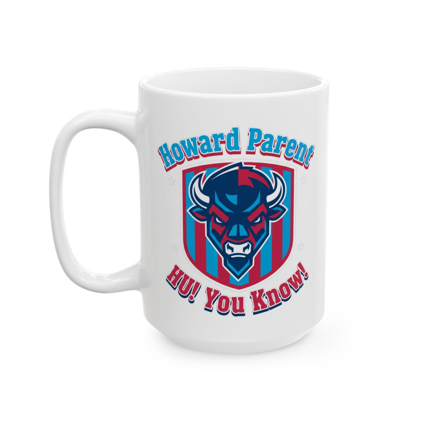 HU Parent Mug Collection  Proud, Connected, Bison Strong /Ceramic Mug, (11oz, 15oz) 3