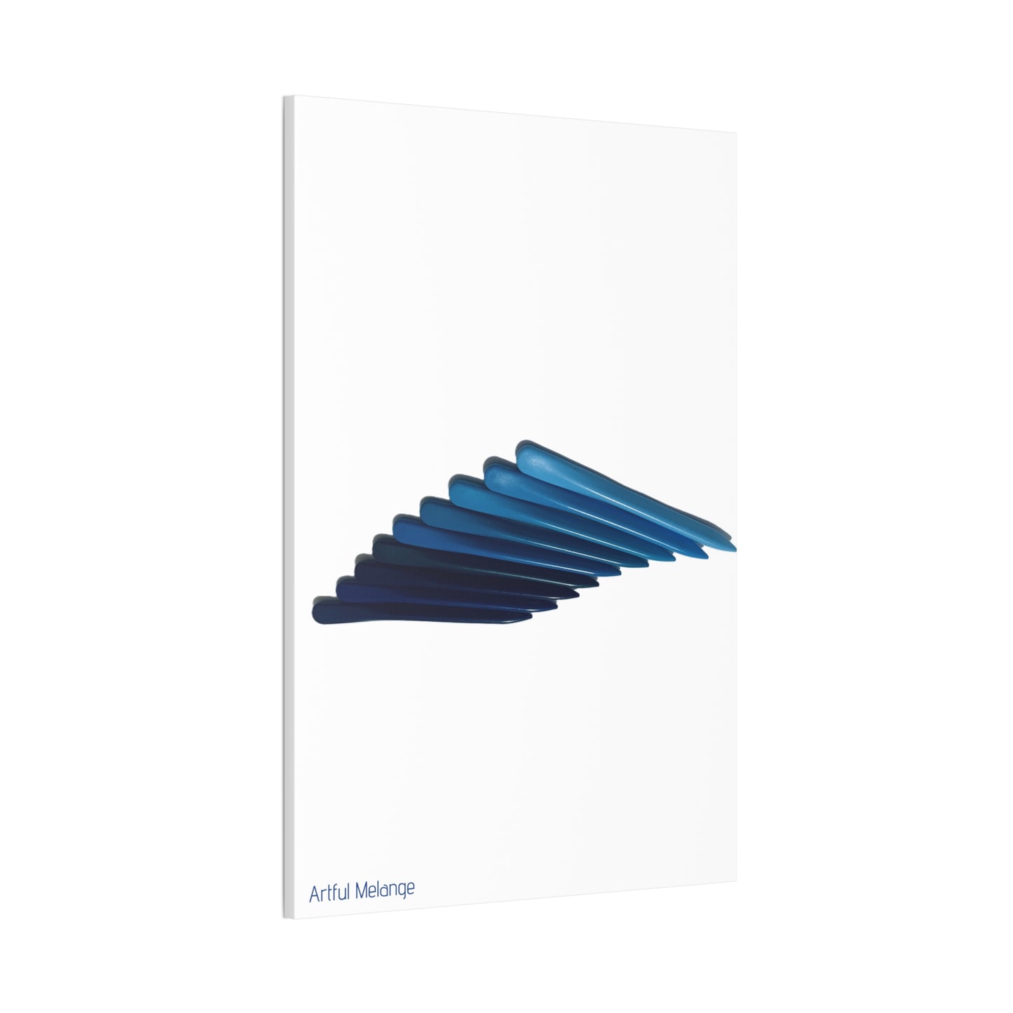 Spectrum Stacks: A Colorful Daydream in Posters and Canvas Prints/Vote Blue wave