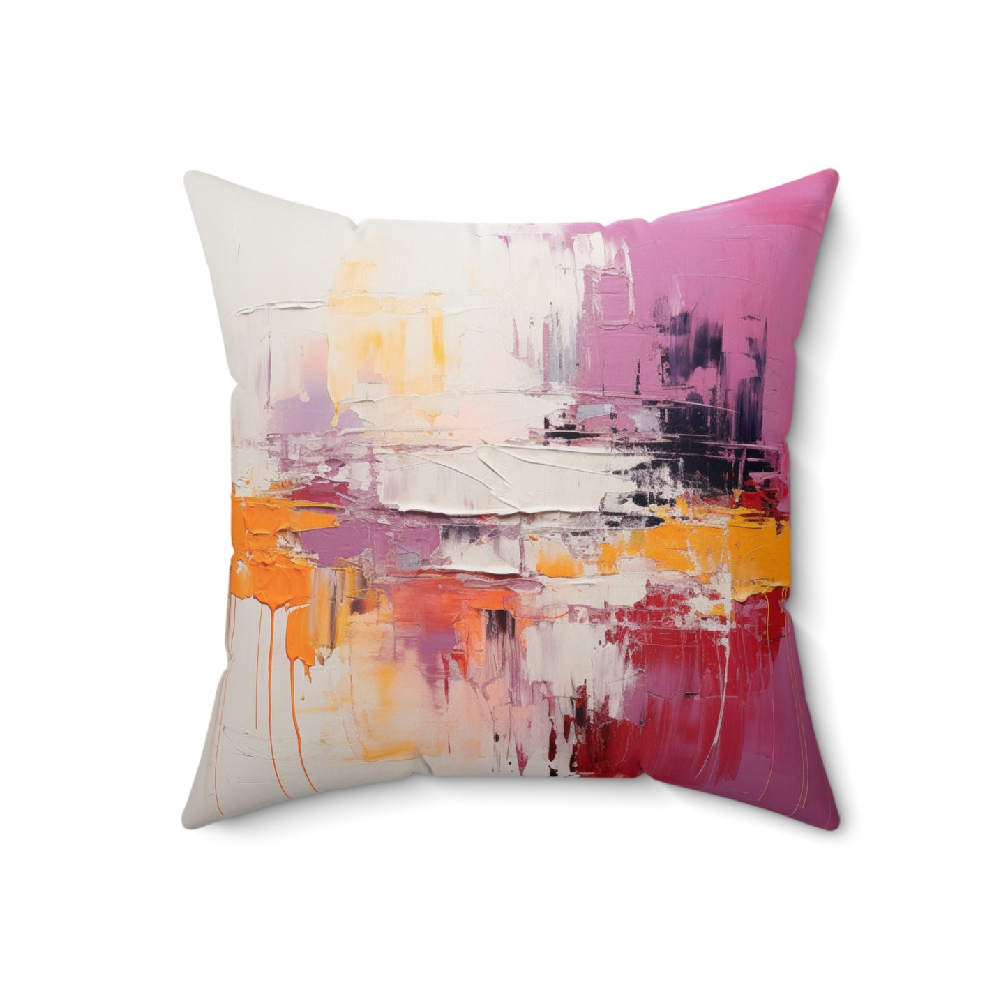 Artistic Abstractions: Abstract Acrylic Art Pillows Collection