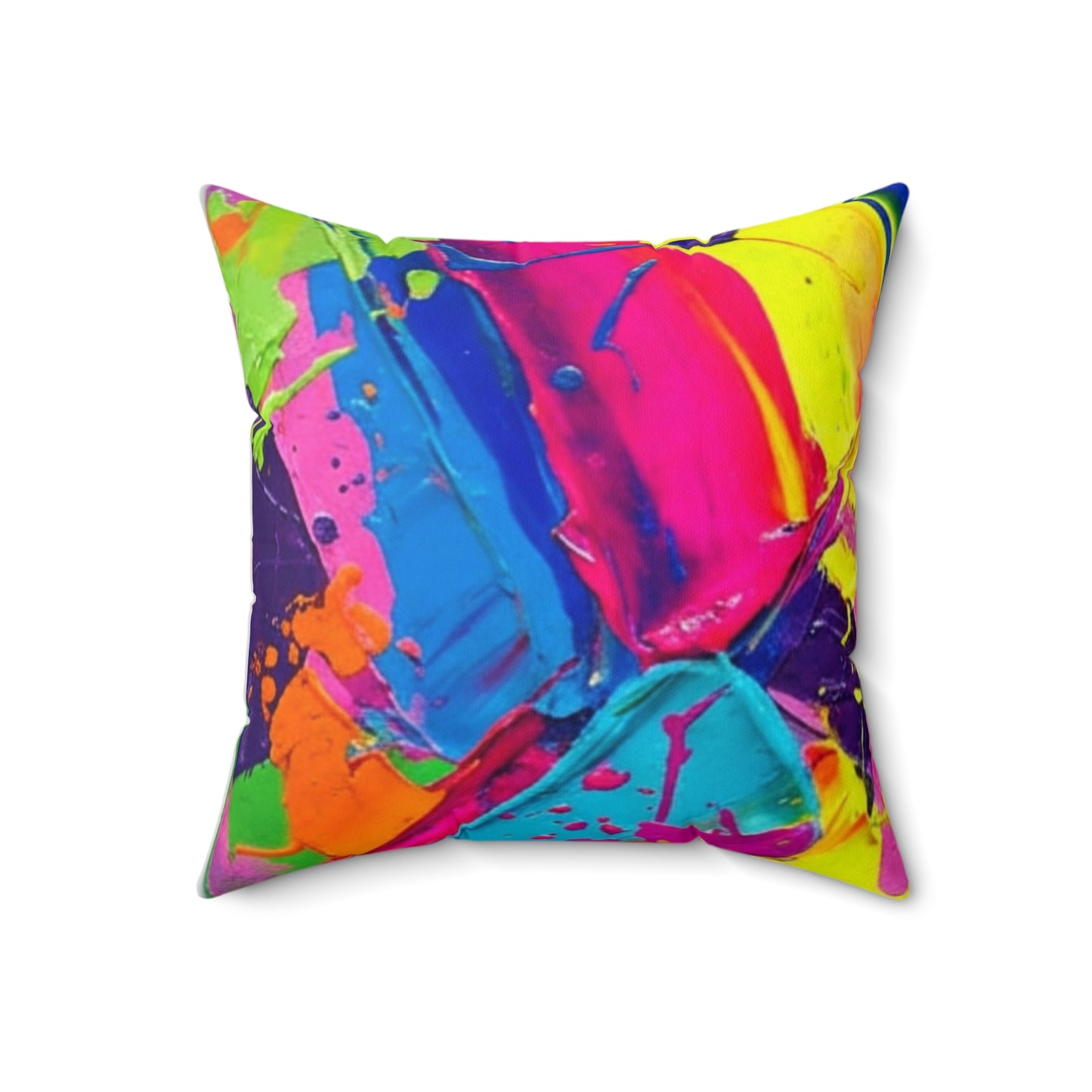 Artistic Abstractions: Abstract Acrylic Art Pillows Collection