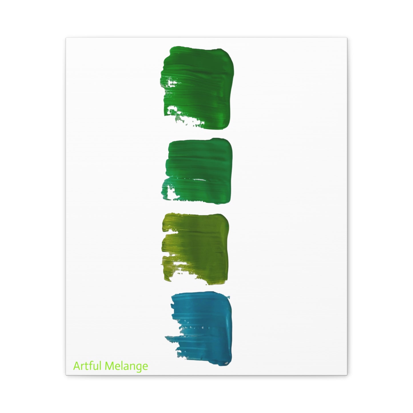 Acrylic Abstract Canvas Print - Richly Textured Artistry