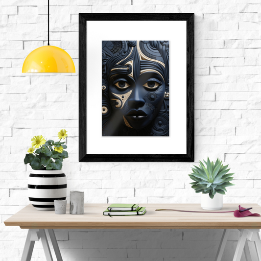 AfroElegance: Empowering Melanated Women Poster 1