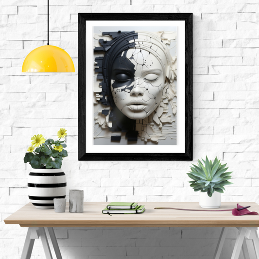 AfroElegance: Empowering Melanated Women Poster