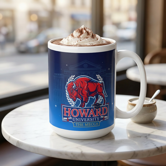 Howard Bison Heritage Mug – The Mecca Jumbo Mug, 20oz