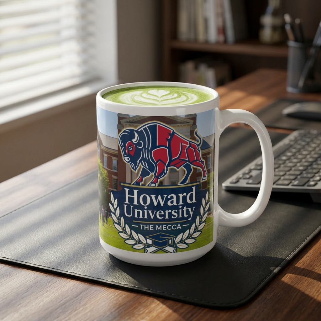 Howard Bison Heritage Mug – The Mecca Jumbo Mug 7, 20oz