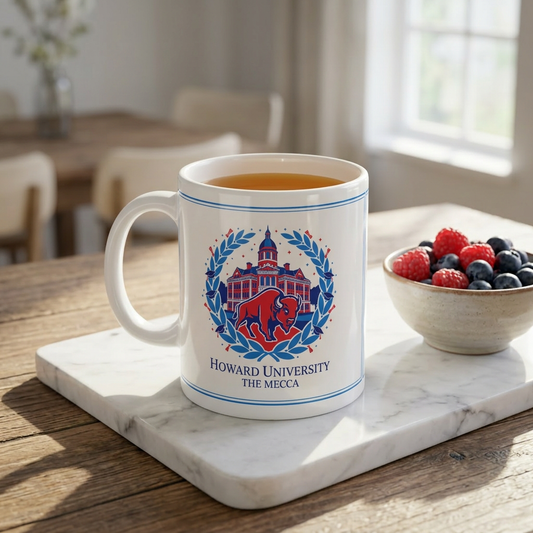 Howard Bison Heritage Mug – The Mecca Jumbo Mug 8, 20oz