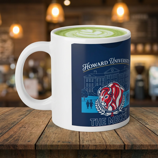 Howard Bison Heritage Mug – The Mecca Jumbo Mug 11, 20oz
