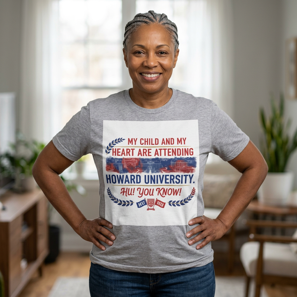 Howard University Pride Family Statement/Unisex Long Sleeve T-Shirt 2