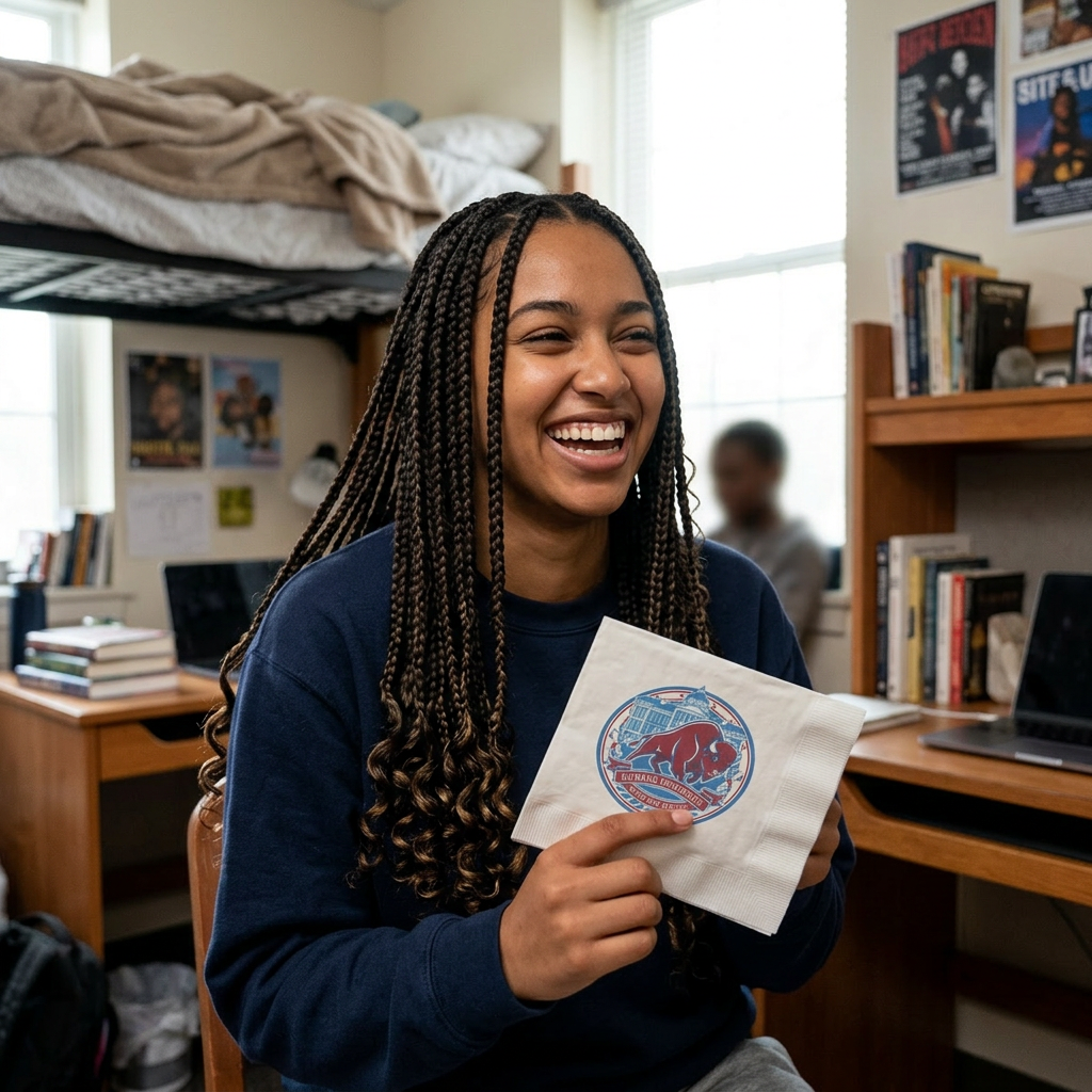 Howard University Bison Pride Napkins