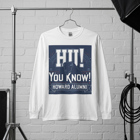 Howard University Heritage Reserve/Unisex Long Sleeve T-Shirt 6