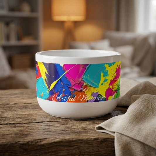 ChromaSoul™ Abstract Latte Mug Collection, 25oz