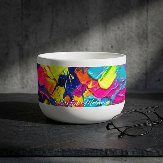 ChromaSoul™ Abstract Latte Mug Collection, 25oz