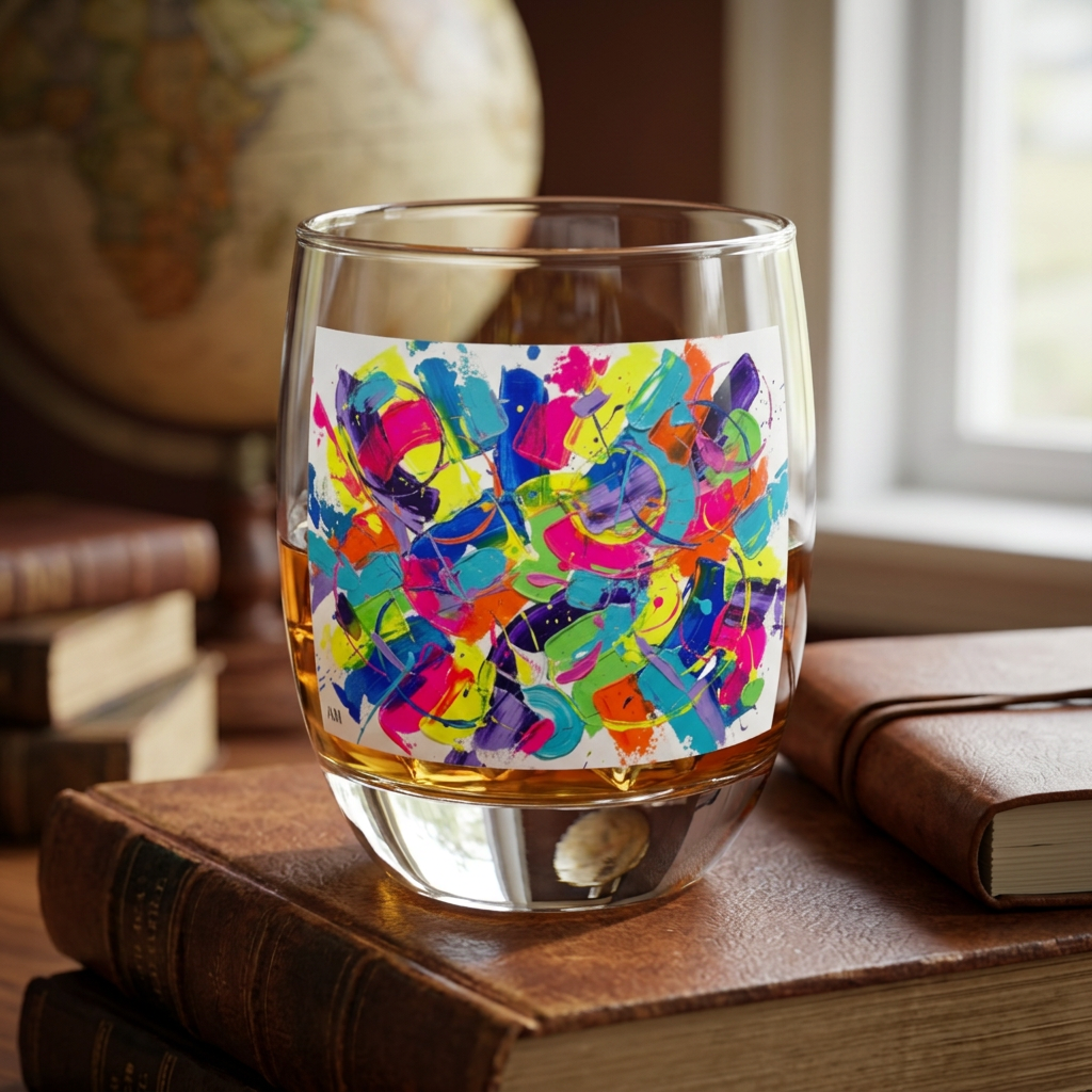 Vivid Vessels Wine/Whiskey  Glass