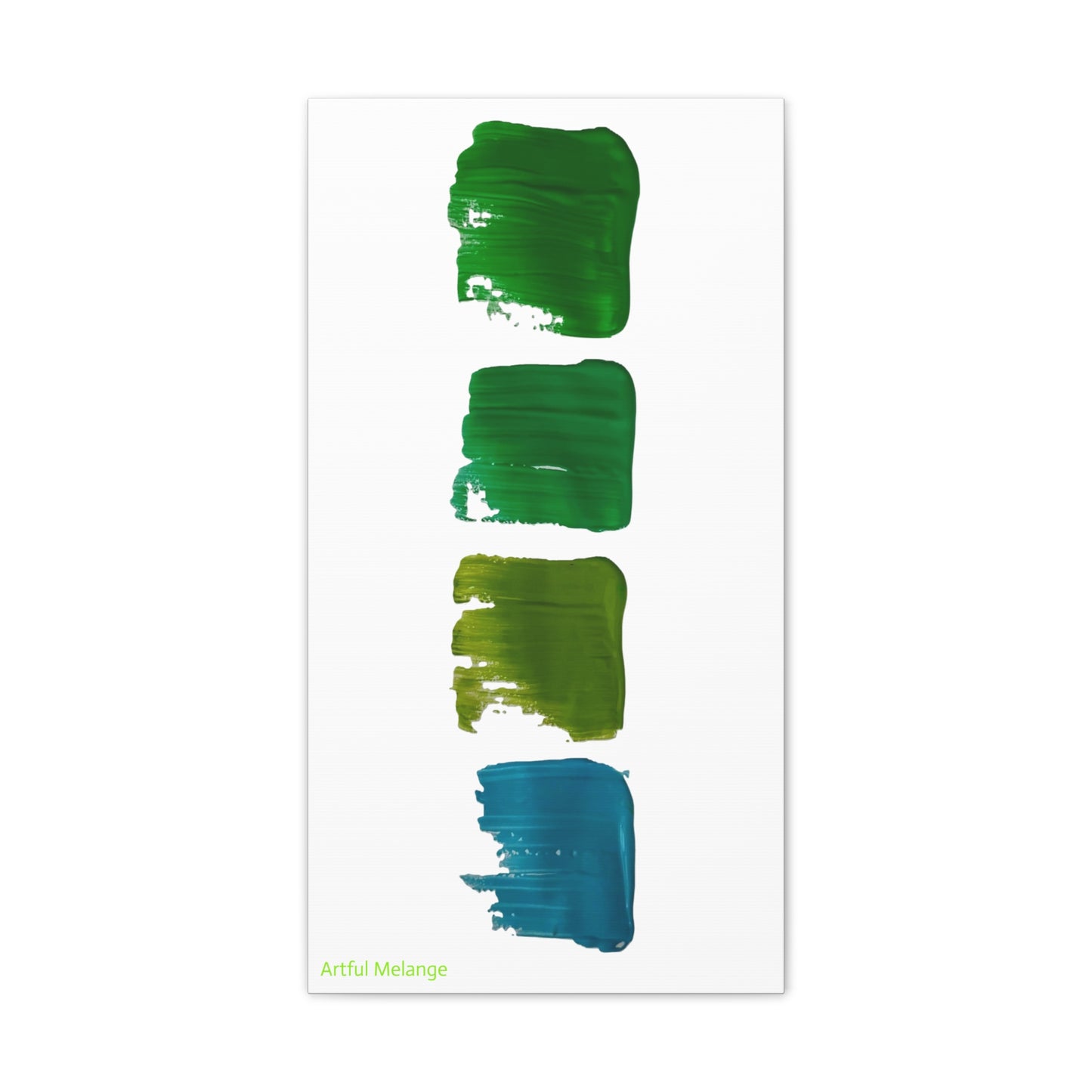 Acrylic Abstract Canvas Print - Richly Textured Artistry