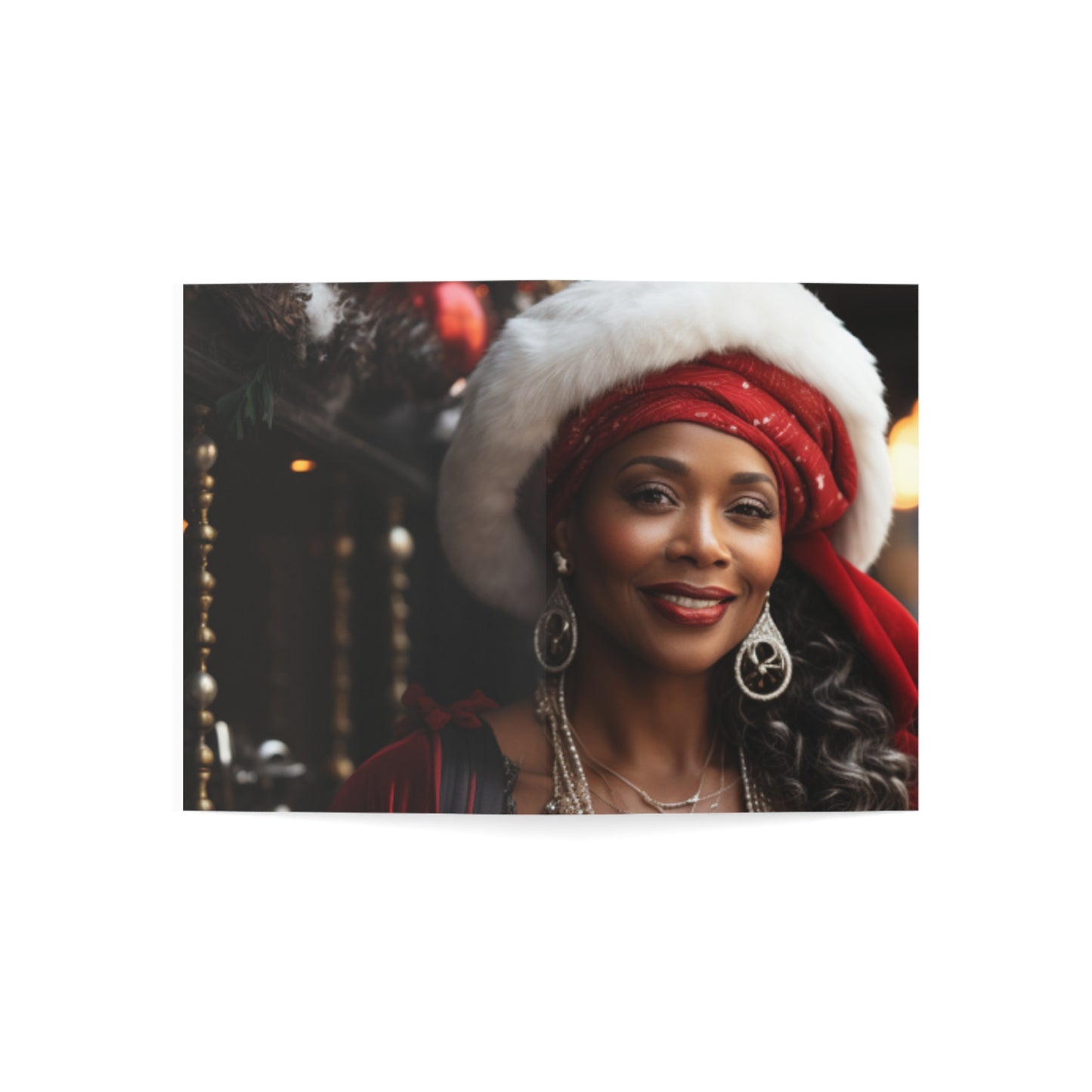 Queen Claus   Greeting Cards (1, 10, 30, and 50pcs)