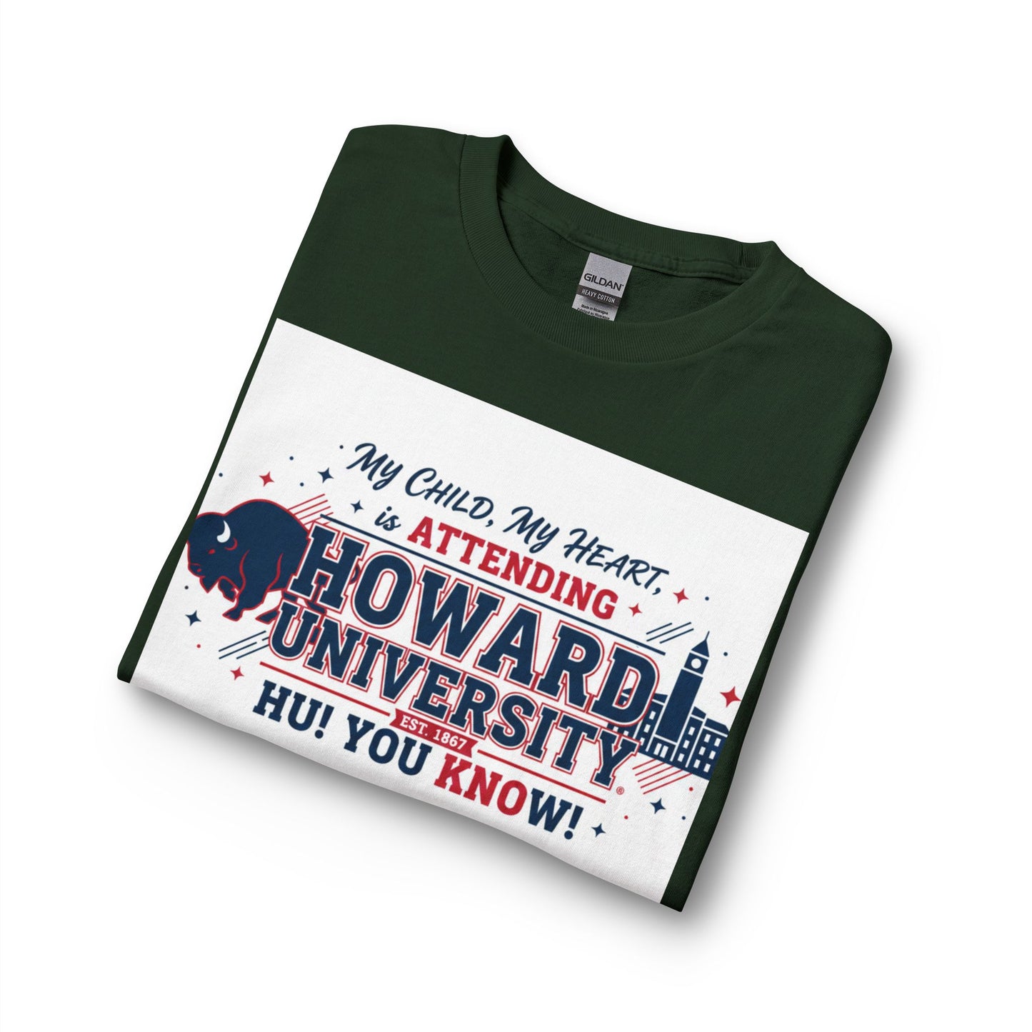 Howard University Pride Family Statement/Unisex Long Sleeve T-Shirt 3