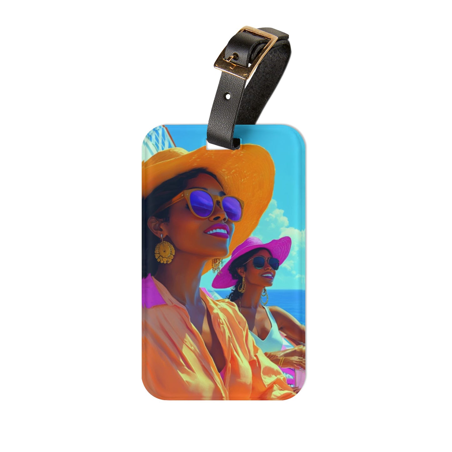 Art Voyage Sisters That Travel Luggage Tag Collection