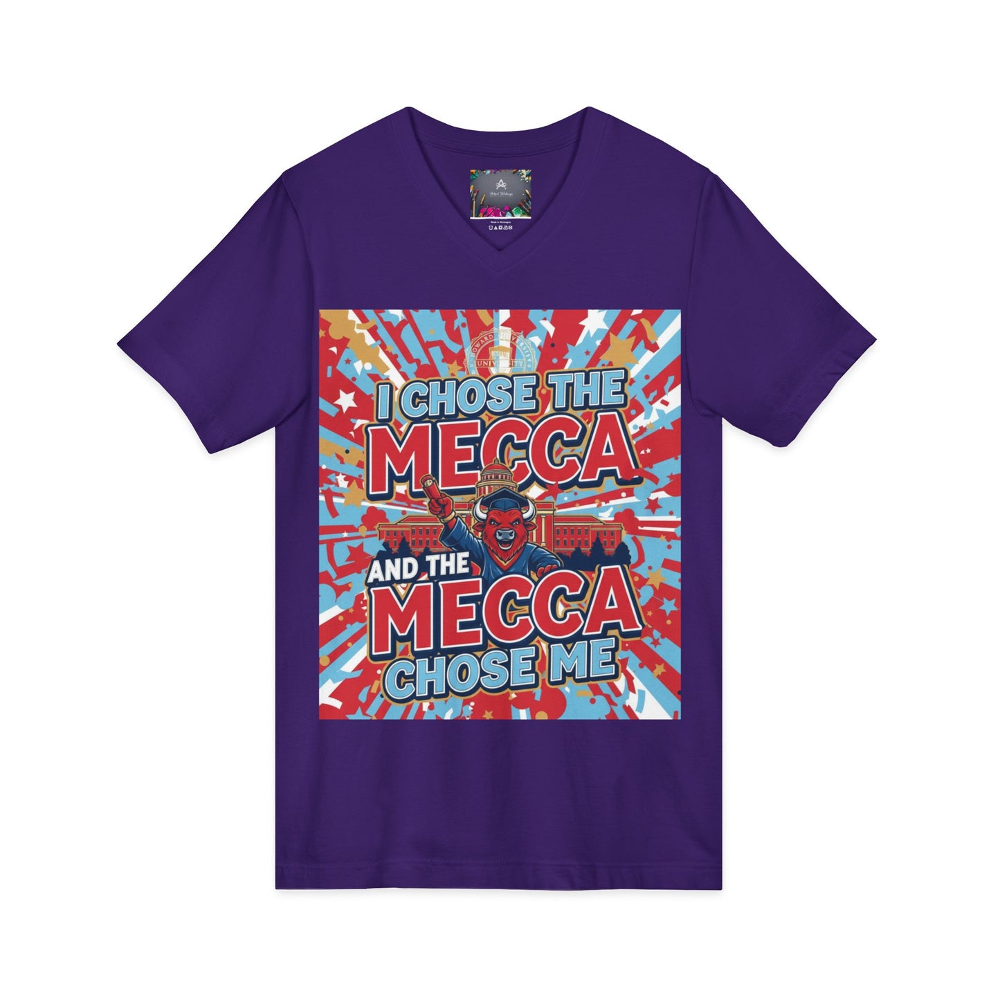 I Chose the Mecca and the Mecca Chose Me Unisex T-Shirt 4/A bold Howard-inspired statement tee for those who proudly embrace the Mecca.
