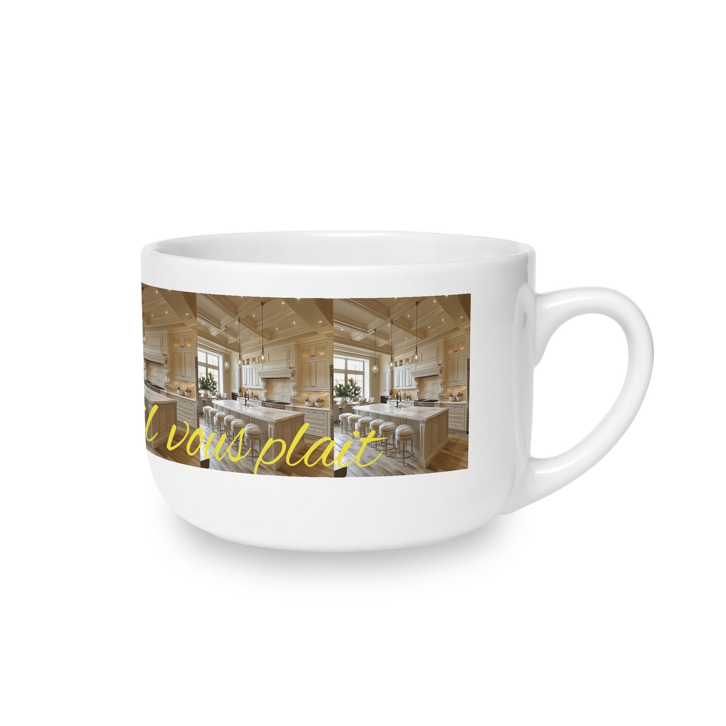 ChromaSoul™ Abstract Latte Mug Collection, 25oz