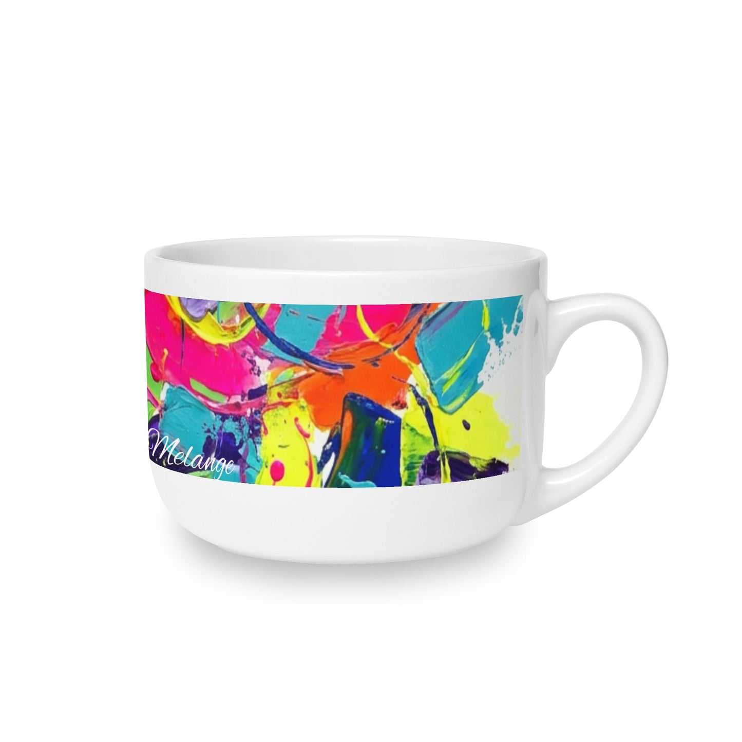 ChromaSoul™ Abstract Latte Mug Collection, 25oz