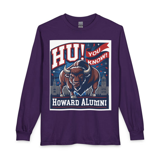 Howard University Heritage Reserve/Unisex Long Sleeve T-Shirt 5