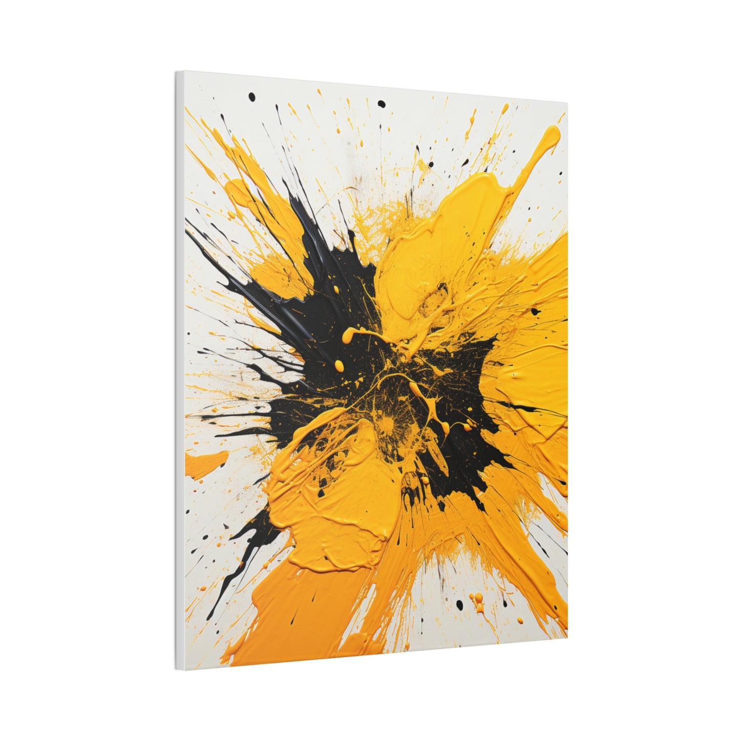 Acrylic Abstract Canvas Print - Richly Textured Artistry
