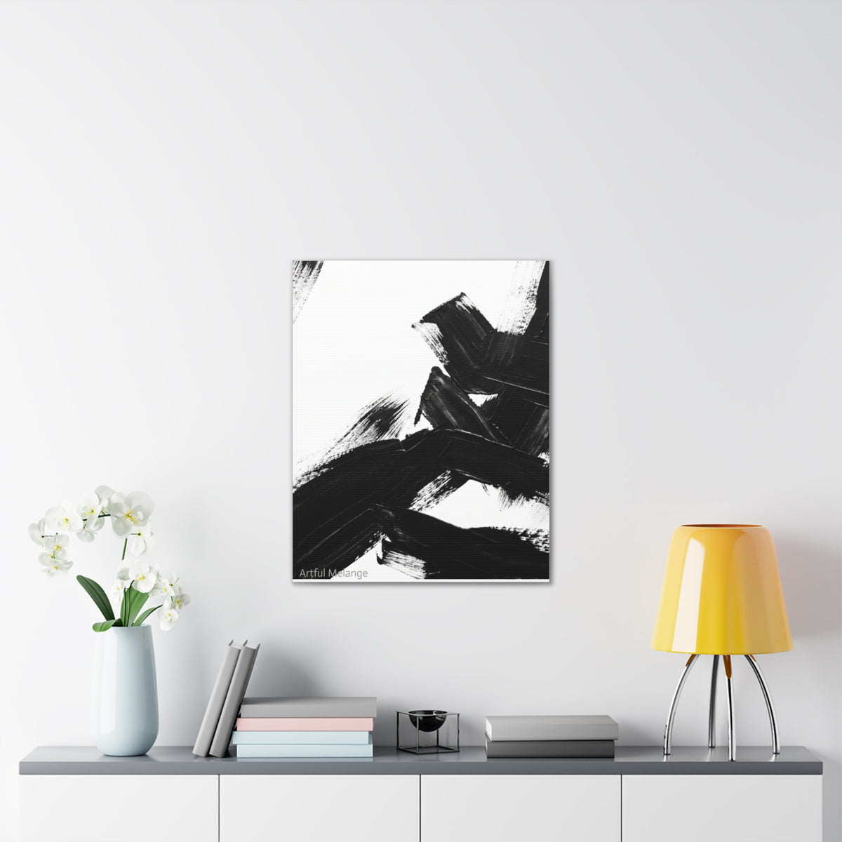 Acrylic Abstract Canvas Print - Richly Textured Artistry