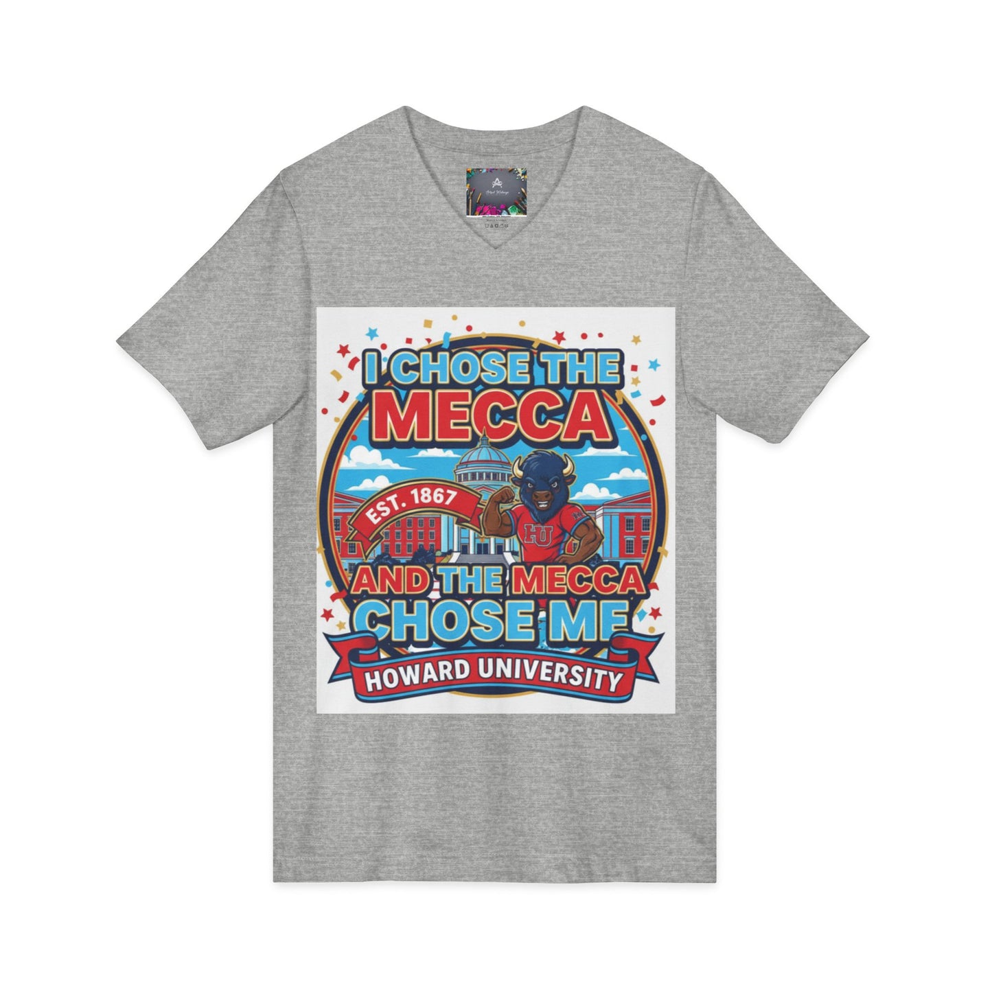 I Chose the Mecca and the Mecca Chose Me Unisex T-Shirt/A bold Howard-inspired statement tee for those who proudly embrace the Mecca.