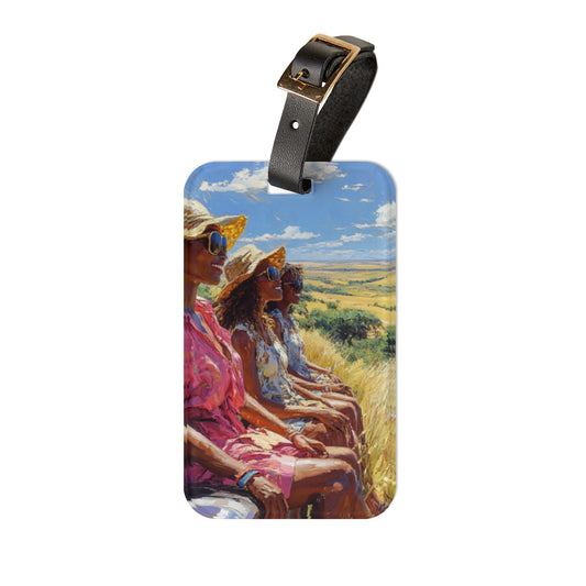 Art Voyage Sisters That Travel Luggage Tag Collection