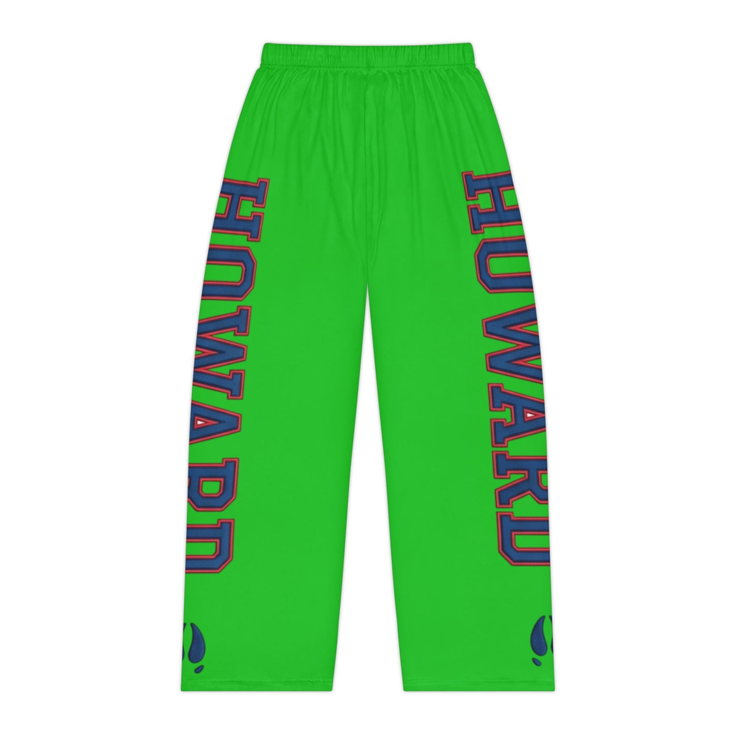 Howard-Inspired Women’s Pajama Pants | HBCU Lounge Bottoms/ Green