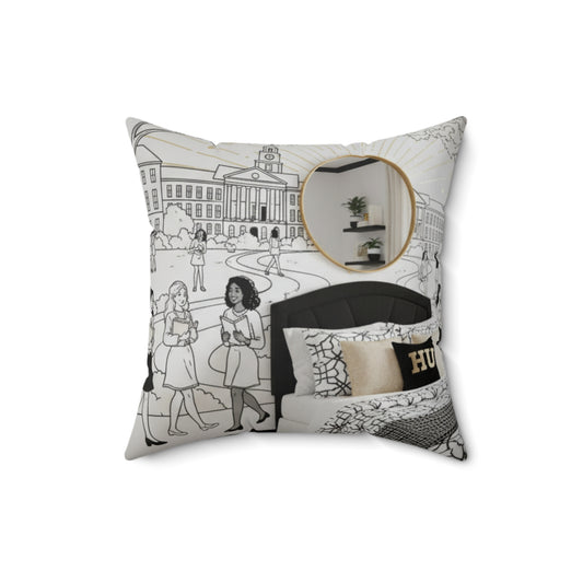 HOWARD NIGHTS PILLOW COLLECTION/ LIVE THE YARD /STYLE YOUR SPACE BLK1