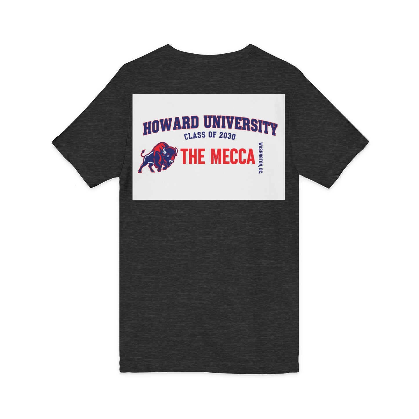 Howard University Class of 2030 Unisex V-Neck T-Shirt | The Mecca Incoming Class Tee