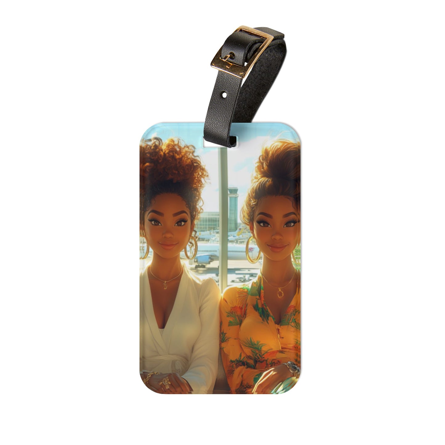 Art Voyage Sisters That Travel Luggage Tag Collection