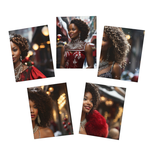Princess Claus Note Card Set/Variety One (5-Pack)