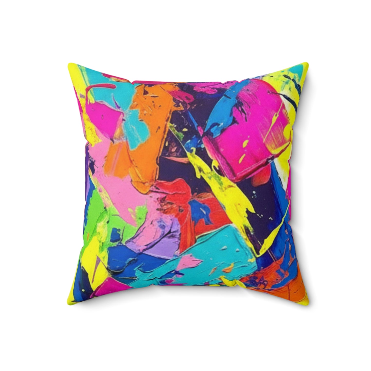 Artistic Abstractions: Abstract Acrylic Art Pillows Collection