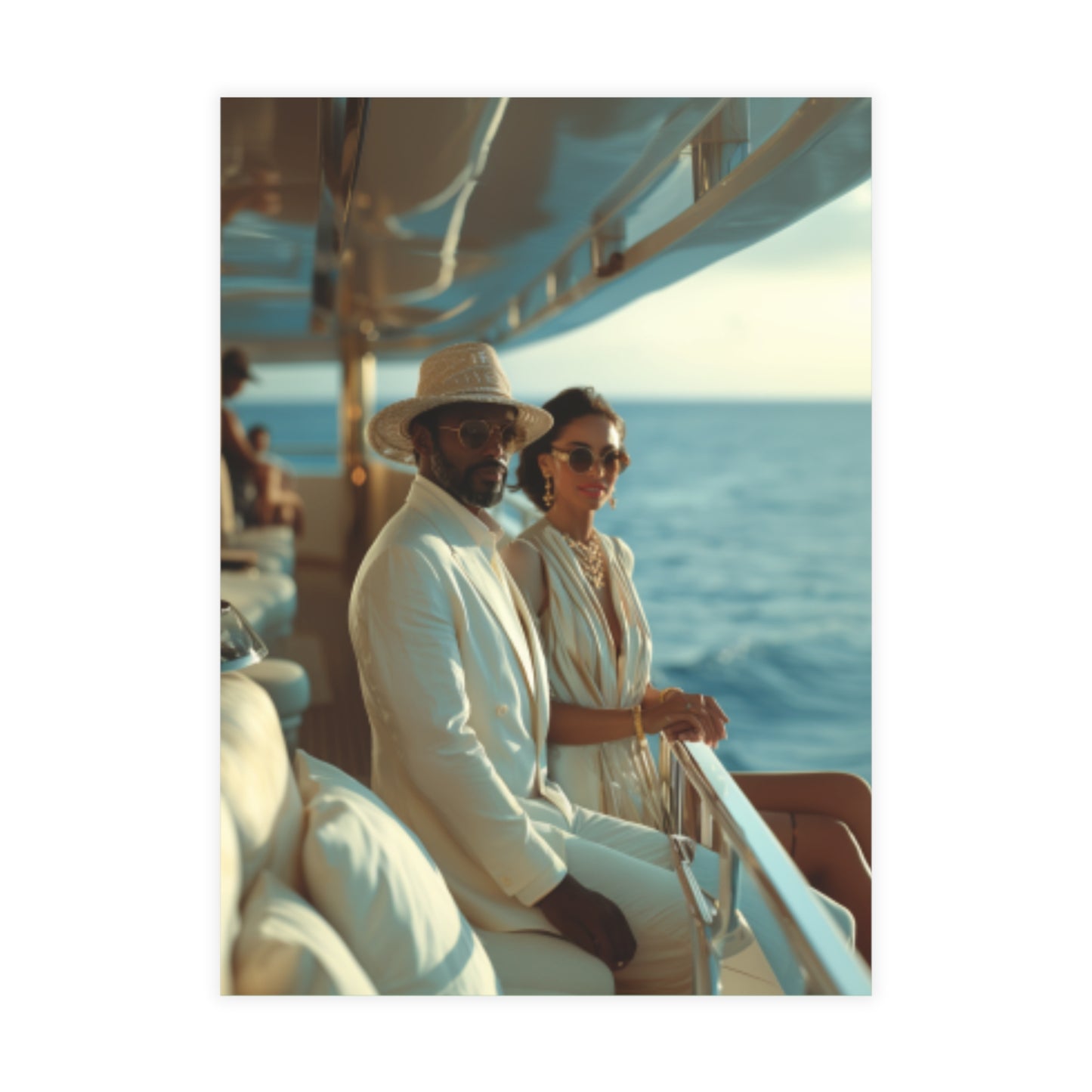 Sail & Celebrate: A Day of Elegance Yacht/Boat Party Invitation Bundles (envelopes included)