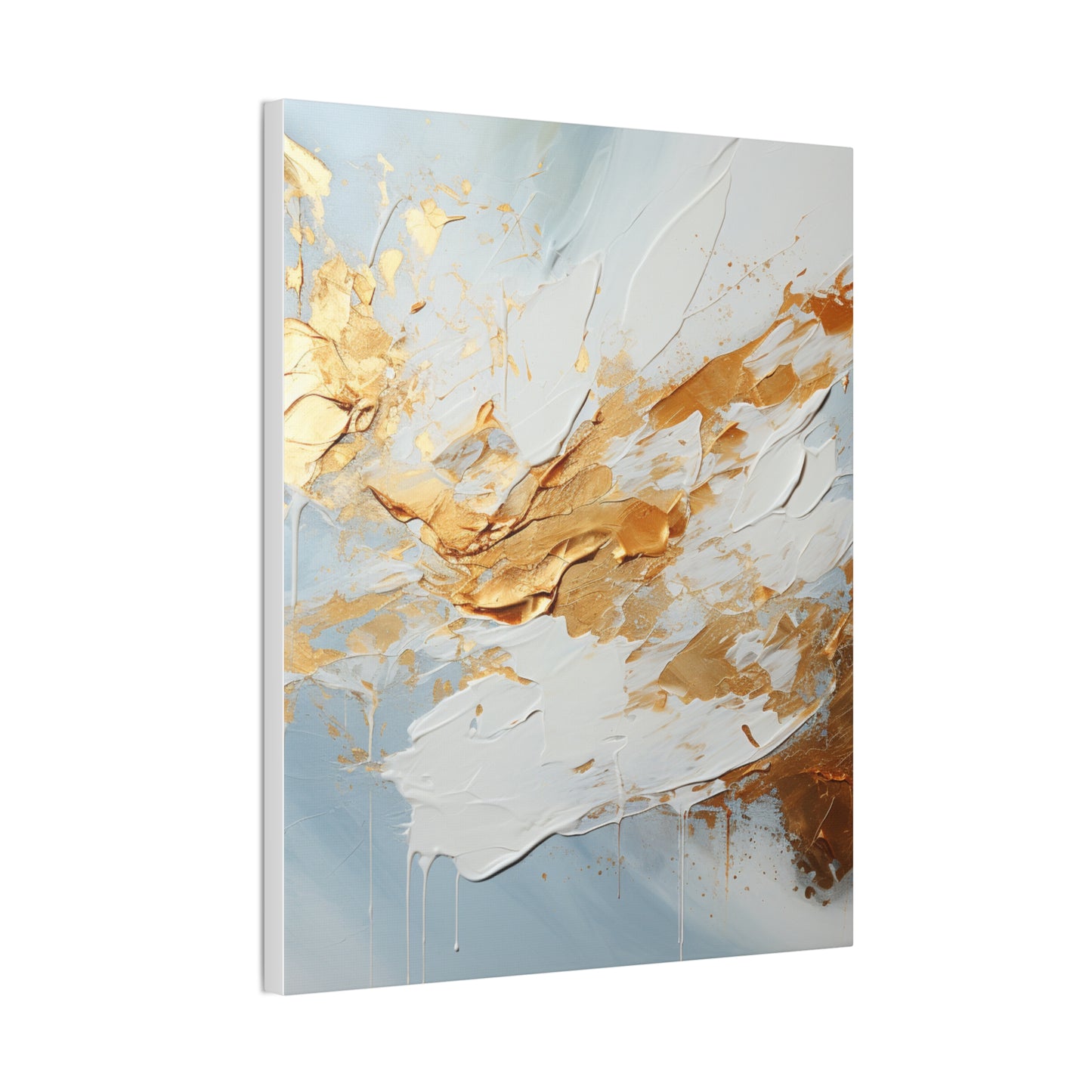 Acrylic Abstract Canvas Print - Richly Textured Artistry