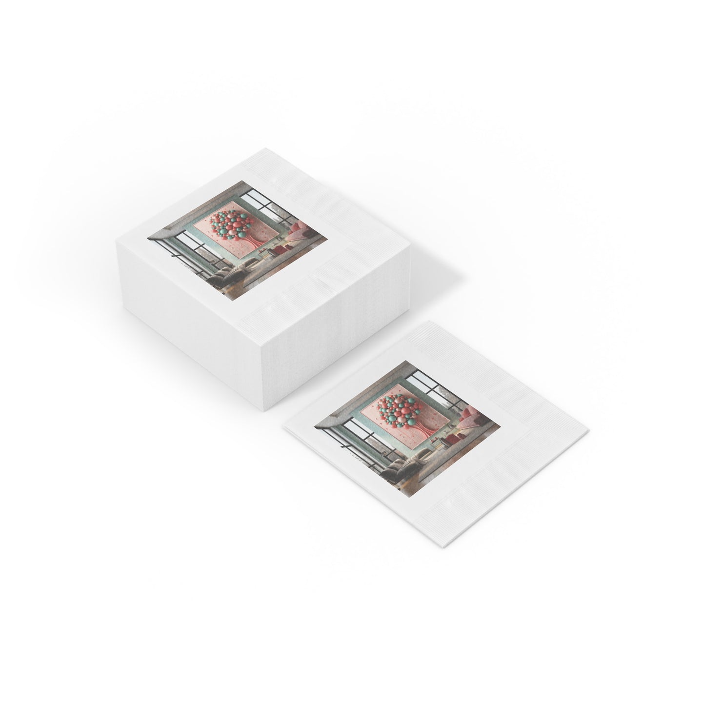 Dynamic Holiday Napkins for Sophisticated Living Spaces