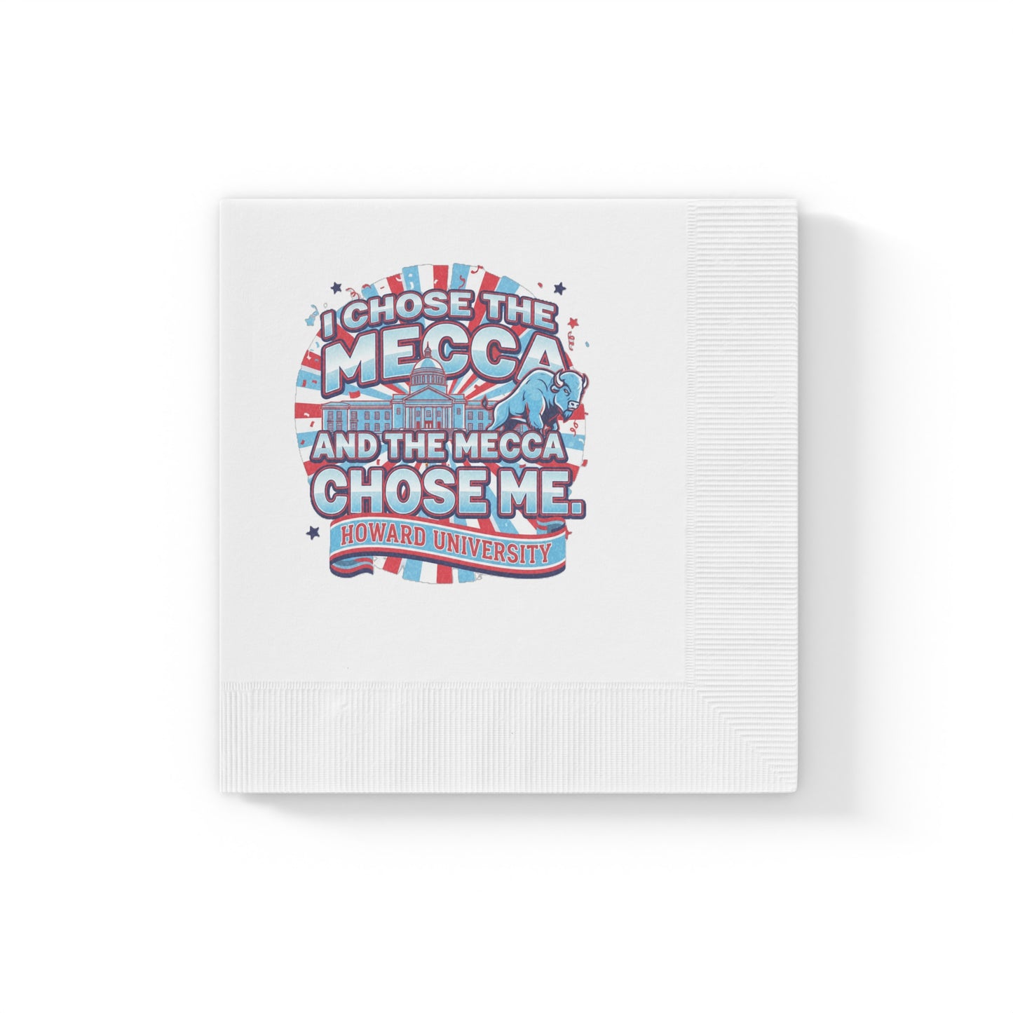 Howard University Bison Pride Napkins 2