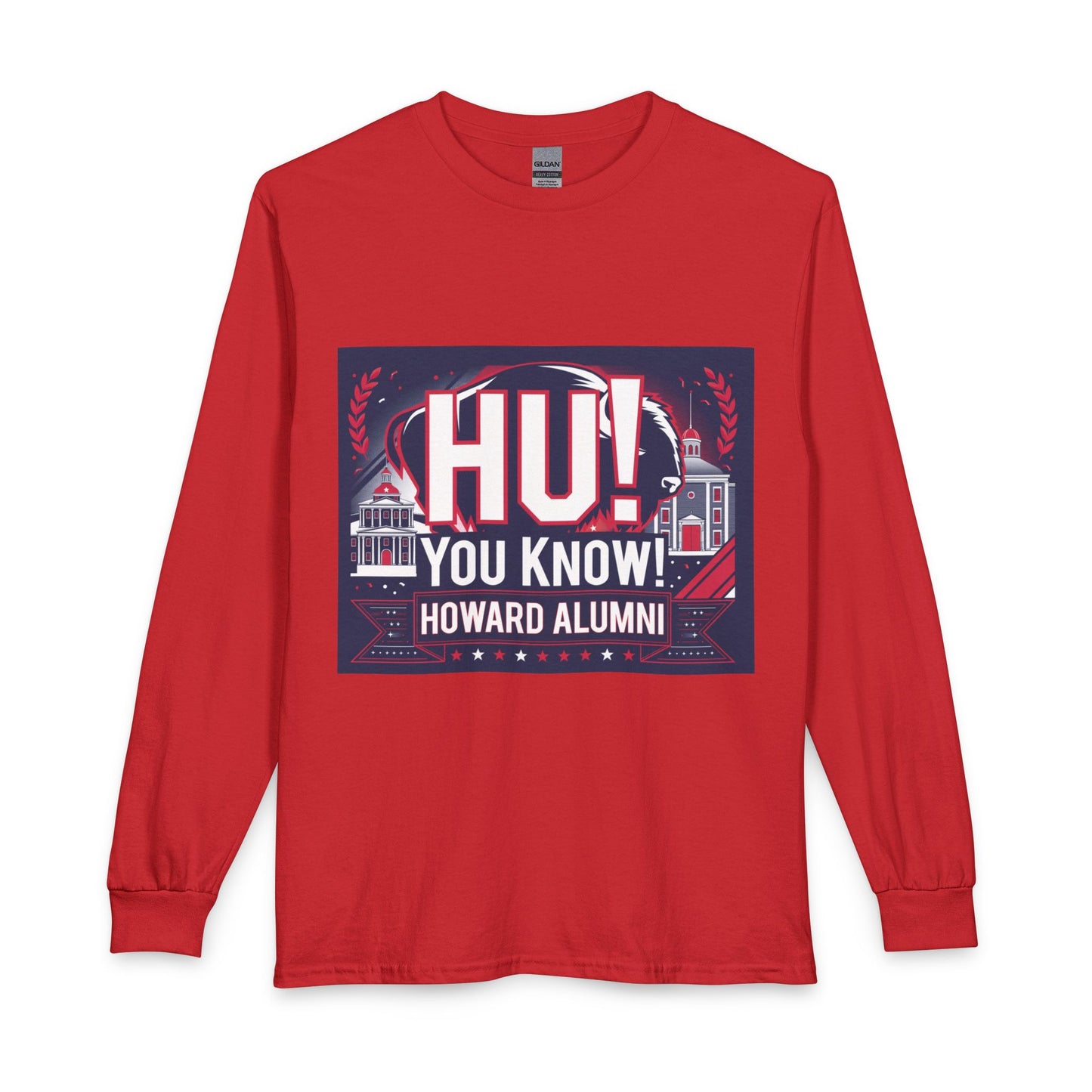 Howard University Heritage Reserve/Unisex Long Sleeve T-Shirt 4