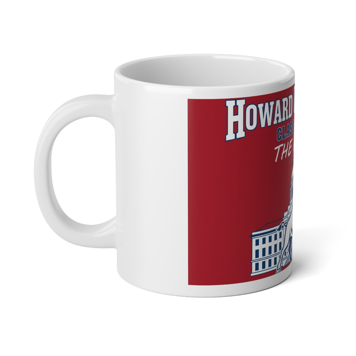 Howard University Class of 2026 Mug – The Mecca Bison Pride,Jumbo Mug 5, 20oz