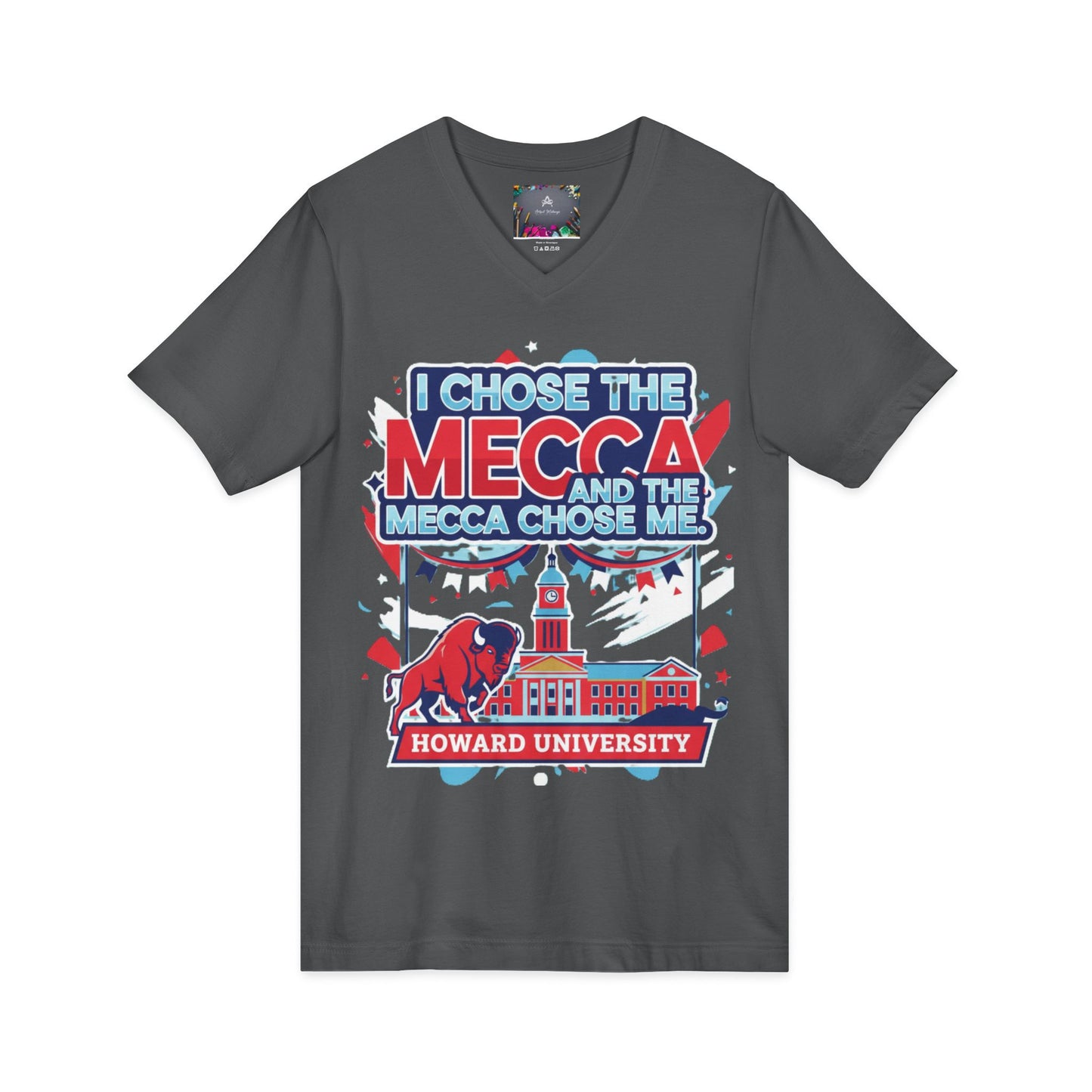 I Chose the Mecca and the Mecca Chose Me Unisex T-Shirt/A bold Howard-inspired statement tee for those who proudly embrace the Mecca.