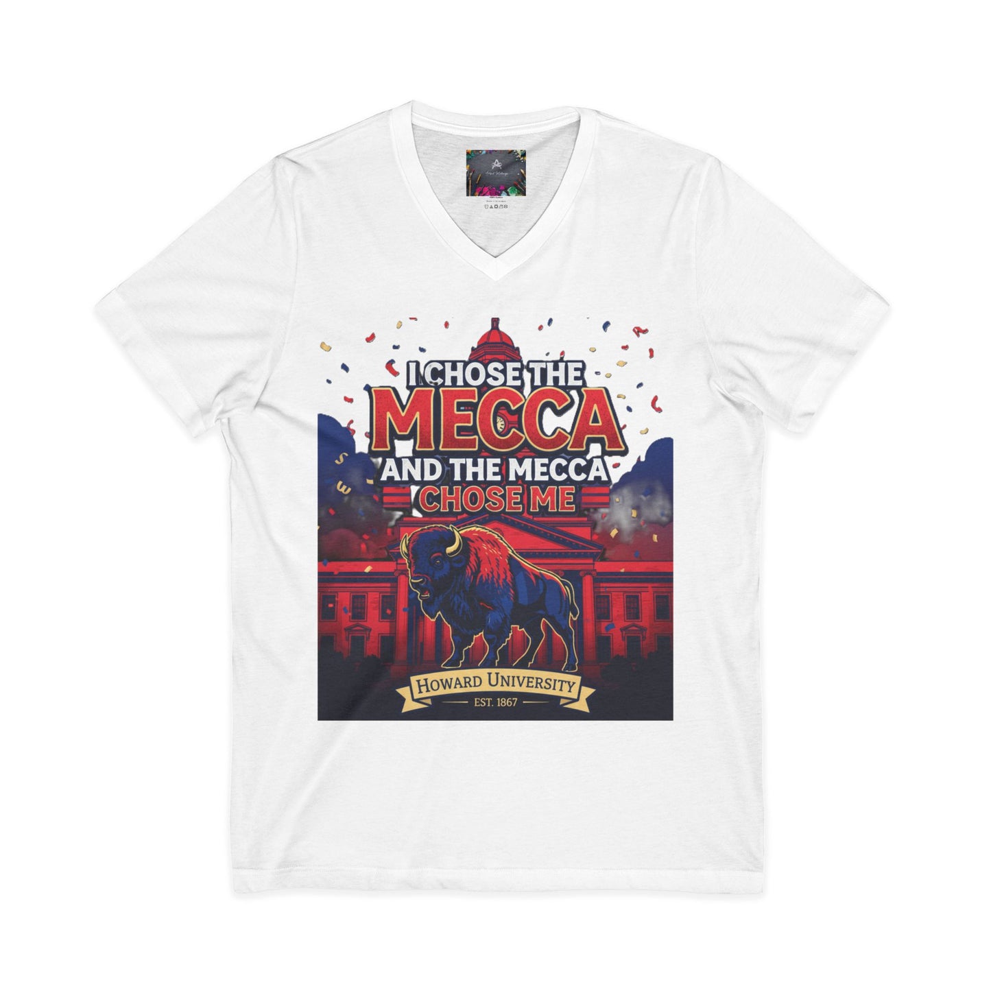 I Chose the Mecca and the Mecca Chose Me Unisex T-Shirt 5/A bold Howard-inspired statement tee for those who proudly embrace the Mecca.