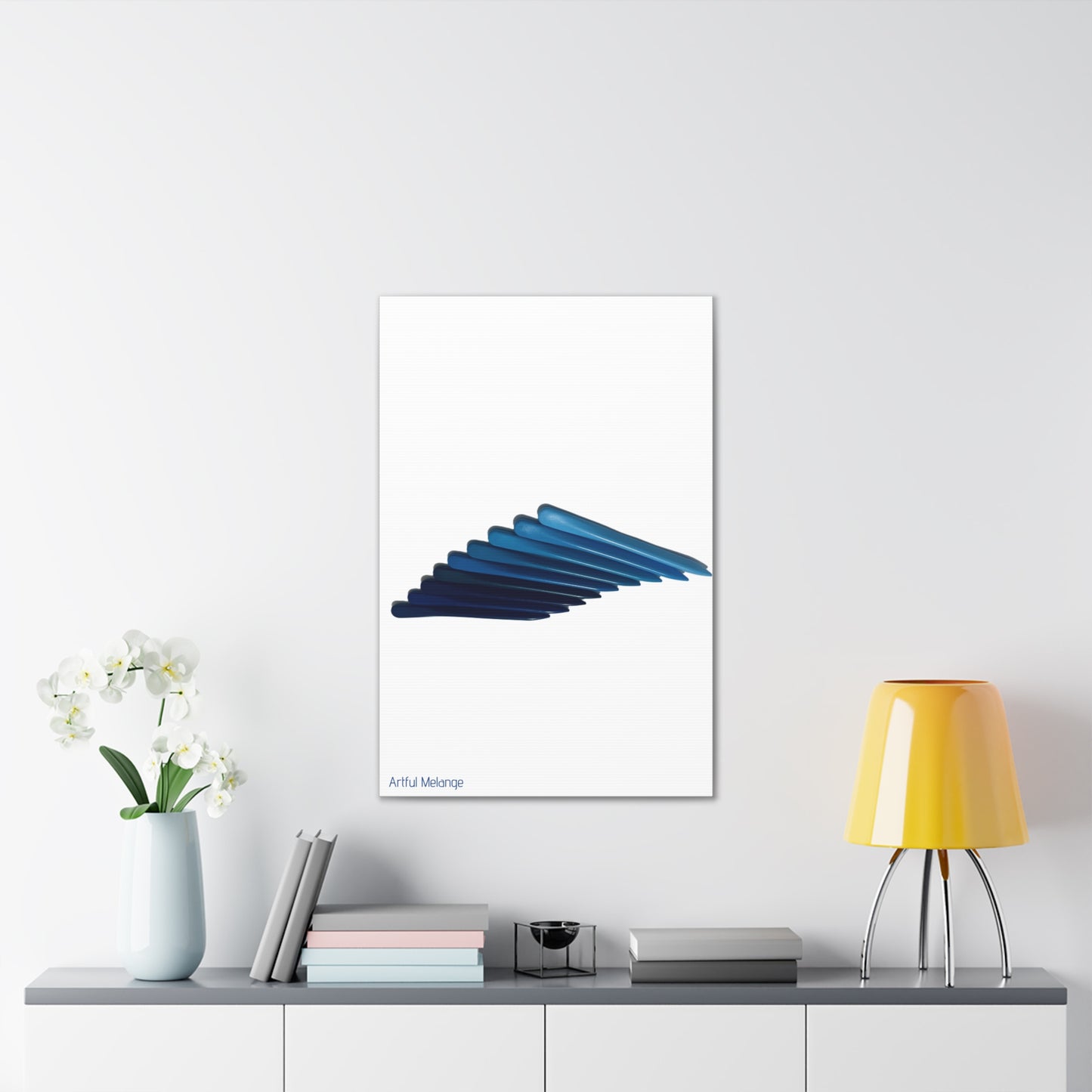 Spectrum Stacks: A Colorful Daydream in Posters and Canvas Prints/Vote Blue wave