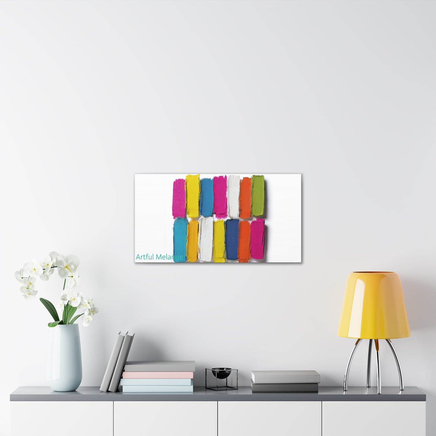 Acrylic Abstract Canvas Print - Richly Textured Artistry