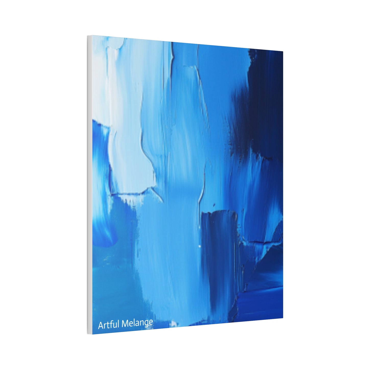 Acrylic Abstract Canvas Print - Richly Textured Artistry