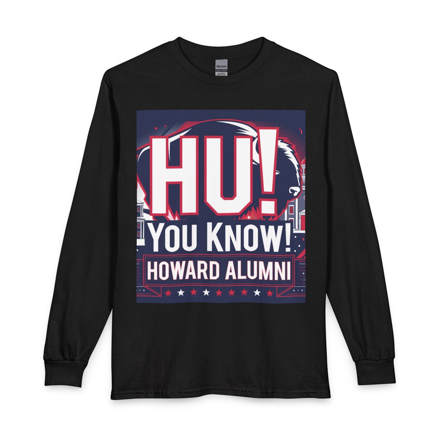 Howard University Heritage Reserve/Unisex Long Sleeve T-Shirt 2