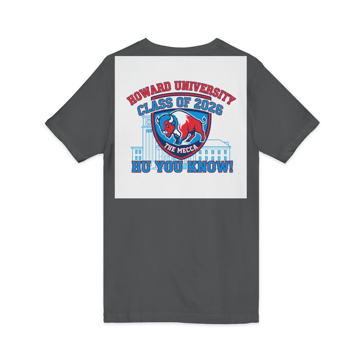 Howard University Class of 2026 Unisex V-Neck T-Shirt | The Mecca Incoming Class Tee
