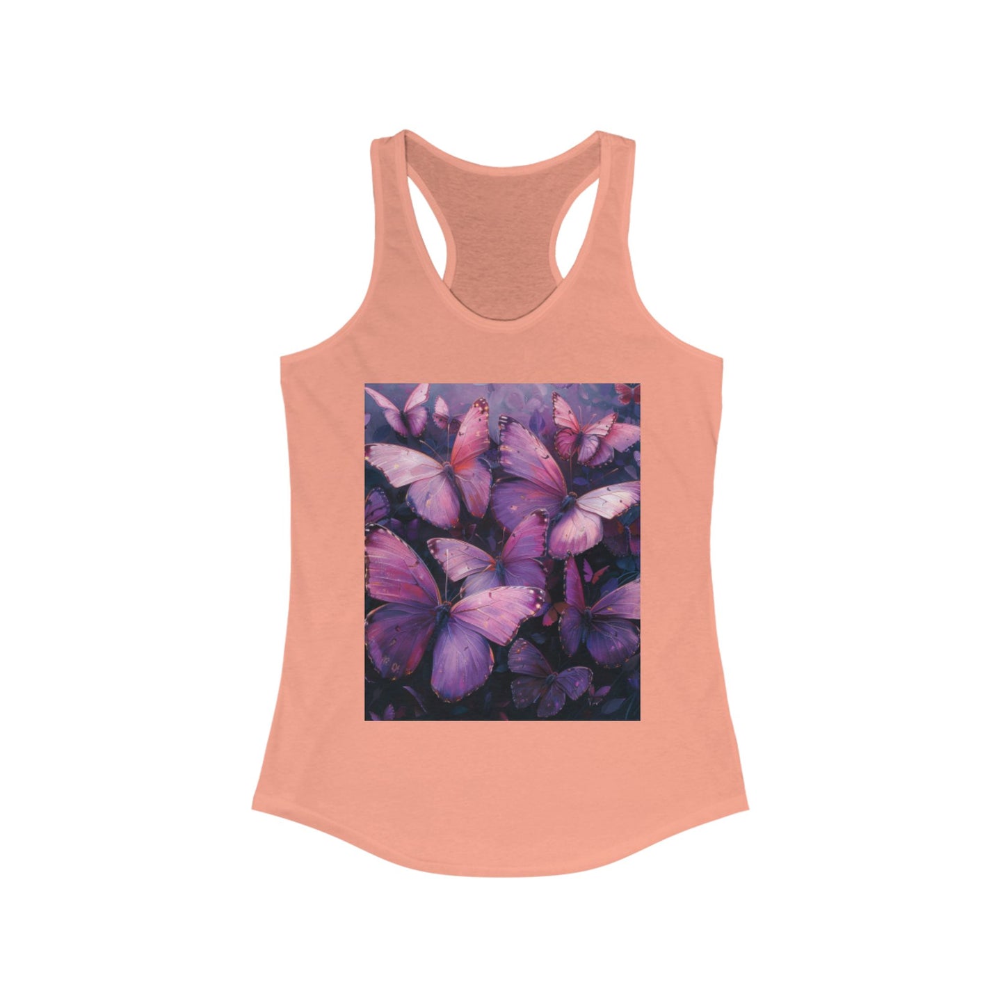Flutter & Flow | Women's Razorback White T-Shirts with Artistic Butterflies 3