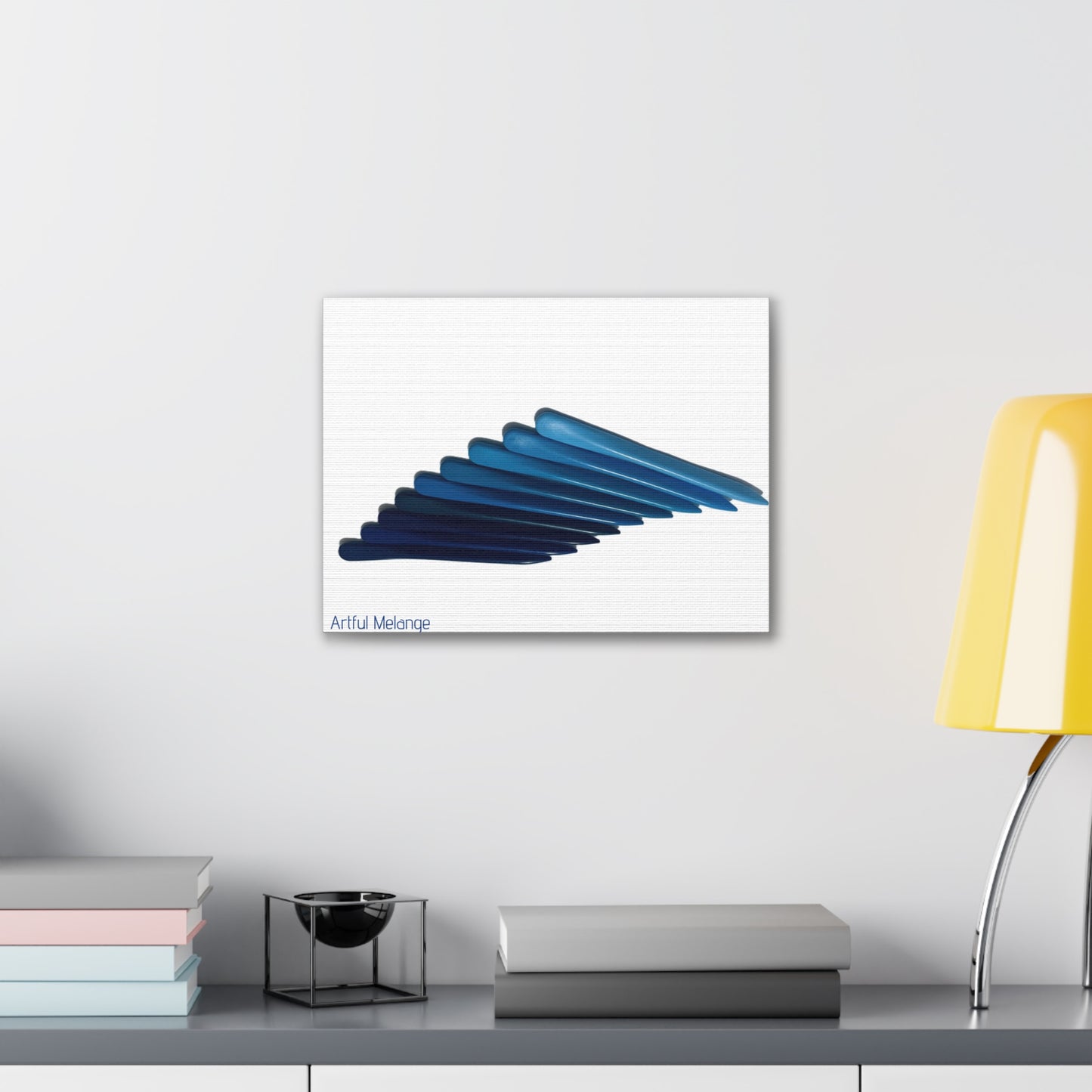 Spectrum Stacks: A Colorful Daydream in Posters and Canvas Prints/Vote Blue wave
